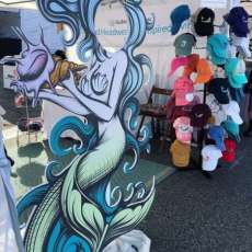 Mermaid Cut-Out For Customer Pictures