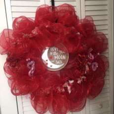 Valentines Day Wreath