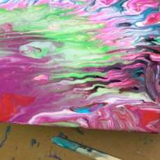 Acrylic Flow Art