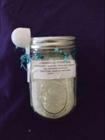 Chamomile Epsom Bath Soak