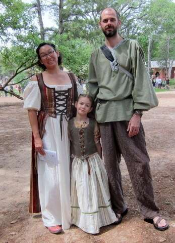 Renaissance Faire Costumes For the Whole Family