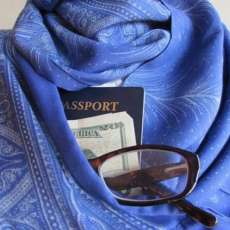 HALO Infinity Scarf With Hidden Zipper Pocket