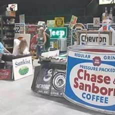 Antique Signs at the 2022 Prescott Antique Show