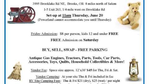 Antiques, Collectibles and Old Iron Swap Meet