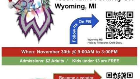 Wyoming Bands' Holiday Treasures Craft Show