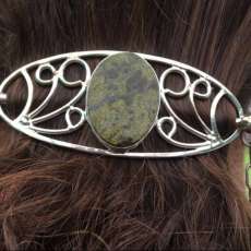 Agate Barrette