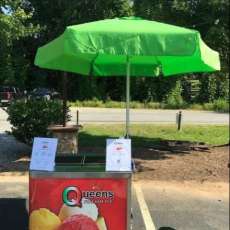 Queens Ice Cold Plate Cart