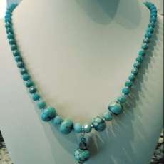 Lampwork Glass Beaded Necklace
