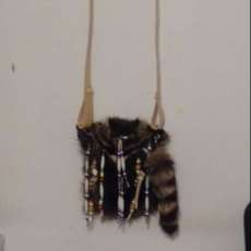 Raccoon Purse