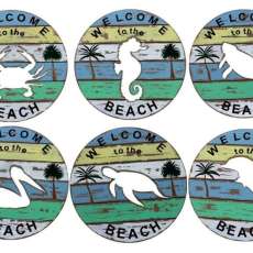 6 Cut Out Beach Welcome Designs 6 Cabin Designs Also