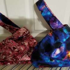 Reversible Knot Wrist Bag