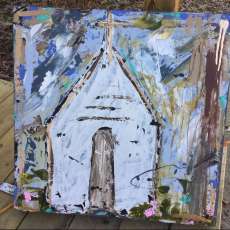Hand Painted Church