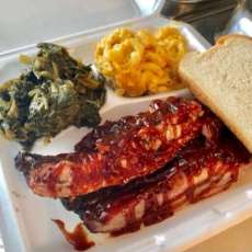 Slow Smoke Rib Platter