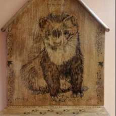 Large Ferret Key Holder