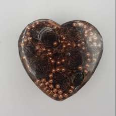 Orgonite Energy Heart Desk Art