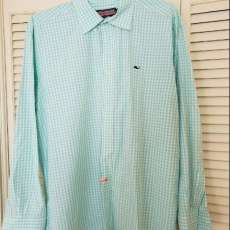 Men's Vineyard Vines Checkered Long Sleeve