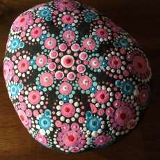 Hand Painted Mandala Stones