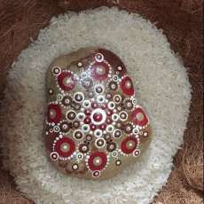 Hand Painted Mandala Stones