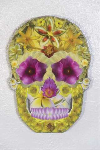 Flower Skull 12-Tropical