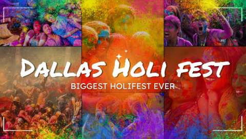 Dallas Holi Festival Celebration