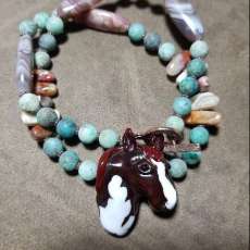Horse Head Necklace