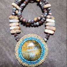 Cabochon Necklace