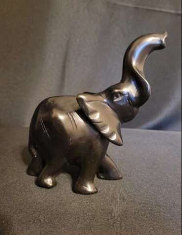 Soapstone Hand Carved Elephant