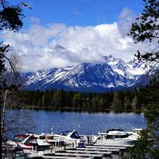 Jackson Lake at Mount Moran