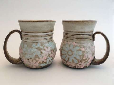 Floral Mugs