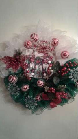 Christmas Gnome Wreath #2