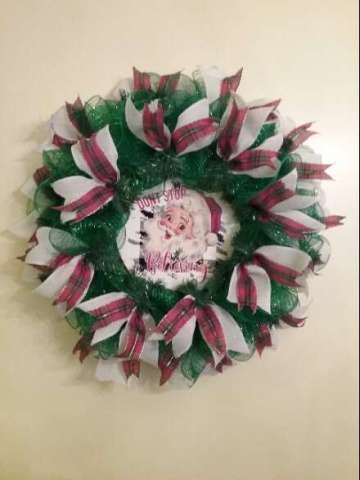 Santa Believe Wreath