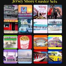 Jersey Shore Coaster Sets - Any Town Available