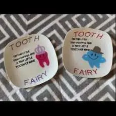 Tooth Fairy Plates