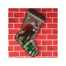 Sasquatch Santa Holiday Stocking