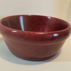 Purpleheart Wood Bowl