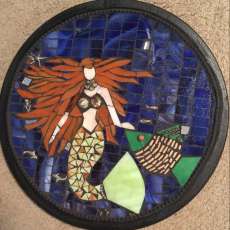 Mermaid With Red Hair