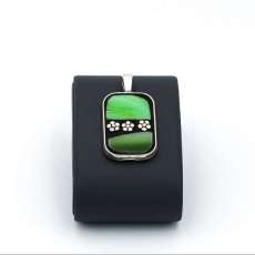 Mosaic Pendant With 3 Flowers