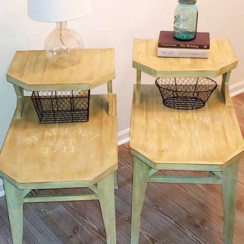 Retro Style End Tables