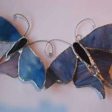 Stained Glass Butterflies