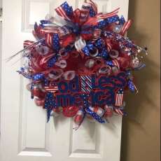 Custom Patriotic Wreaths