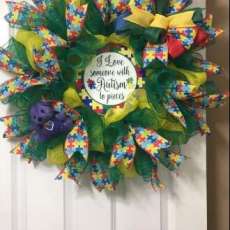 Custom Autism/Cause Wreaths