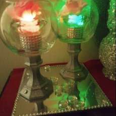 Fish Bowl Tea Light Holders