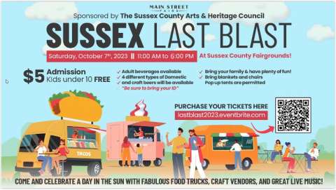 Sussex County 'Last Blast' Food Truck and Music Festiva