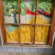 Out the Window Wheat Field