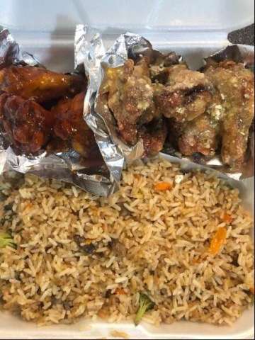 Fried Rice & Wings