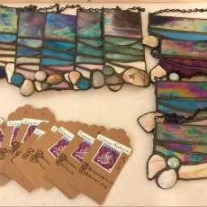 Stained Glass MINI Beach Scapes