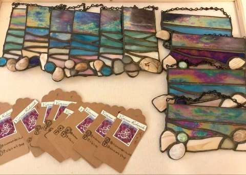 Stained Glass MINI Beach Scapes