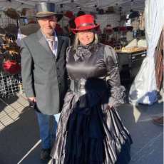 Top Hats at Dickens of a Christmas