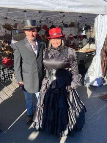 Top Hats at Dickens of a Christmas