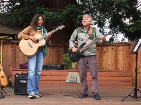 Elise and Steve - Musician's Gathering Berkeley